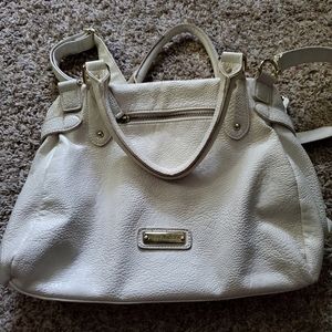 Steve Madden white purse